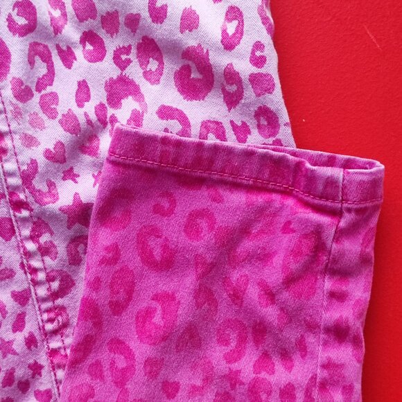 Place jeggings animal print pink girls' size 10 - Picture 7 of 8